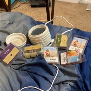 Wax warmerand wax’s have all been used.